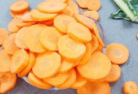 Carrot Sliced - Ozone Washed
